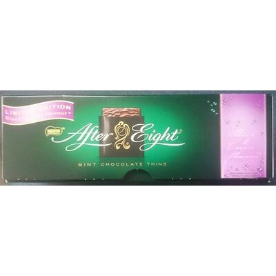 After eight édition noël chocolat noir cassis (Nestlé - After Eight)