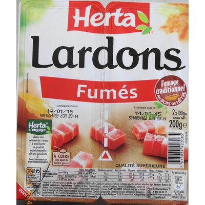 Lardons, fumés (Herta - Nestlé)