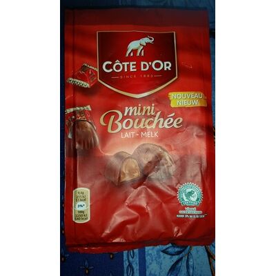 Mini bouchée - lait (Côte D'or)