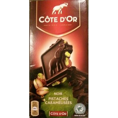 Noir pistaches caramélisées (Côte D'or)
