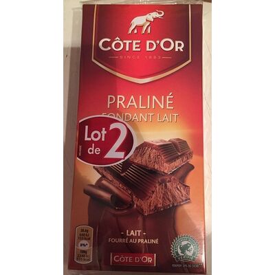 Praliné fondant lait (Côte D'or)