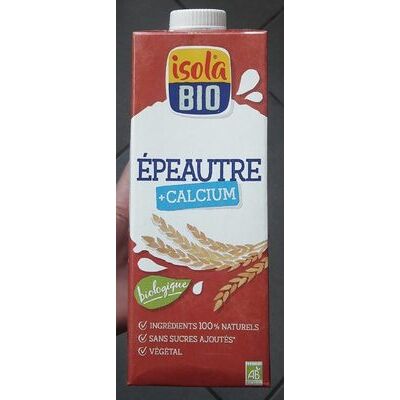 Lait epeautre calcium (Isola Bio)
