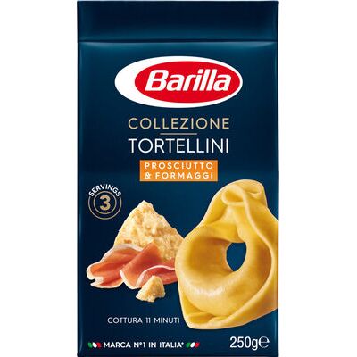 Pâtes tortellini jambon fromage (Barilla)