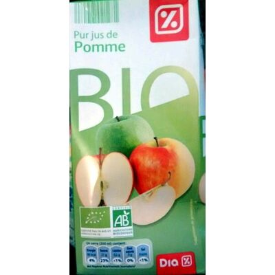 Pur jus de pomme bio (Dia)
