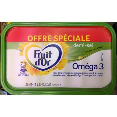 Demi-sel oméga 3 (offre spéciale) (Fruit D'or)