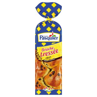 Brioche tressée aux pépites de chocolat (Brioche Pasquier)