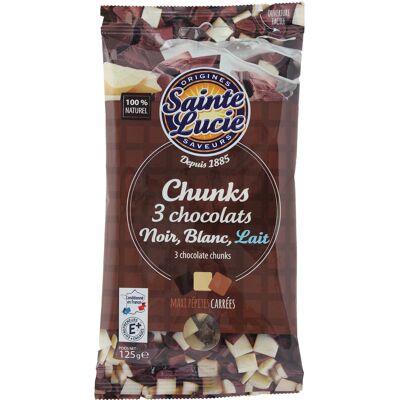 Chunks 3 chocolats (Sainte Lucie)