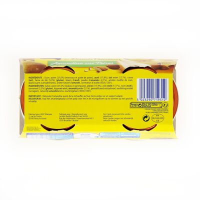 La laitiere amandine aux poires 4x85g (La Laitiere)