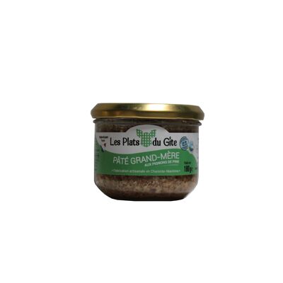 Pâté grand mère aux pignons de pins 180g (Les Plats Du Gite)