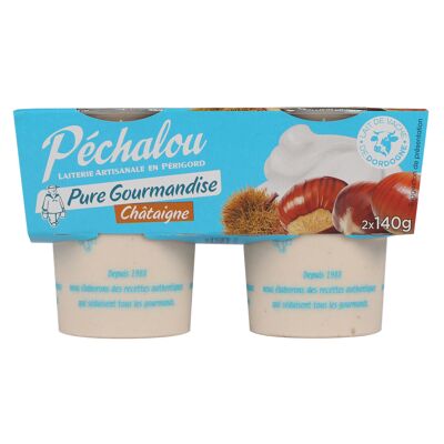 Péchalou yaourt gourmand châtaigne x (Péchalou)