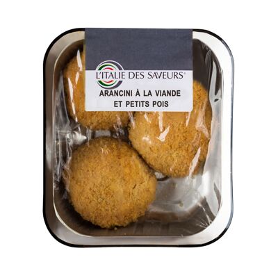 Arancini à la viande et petits pois 220g (L'italie Des Saveurs)