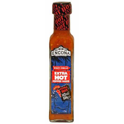 Sauce extra hot pepper encona 142ml (Encona)