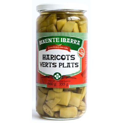 Haricots verts plats 660g (Bixente Ibarra)