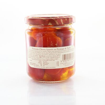 Poivrons fourres au fromage de vache 190 g (Albert Ménès)