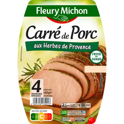 4 tr. carre de porc aux herbes de provence (Fleury Michon)