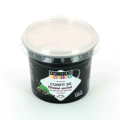 Confit de cerises noires au poivre de sichuan 130 g (épicéa)