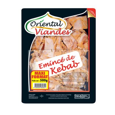 Kebab halal maxi format 500 gr (Oriental Viandes)