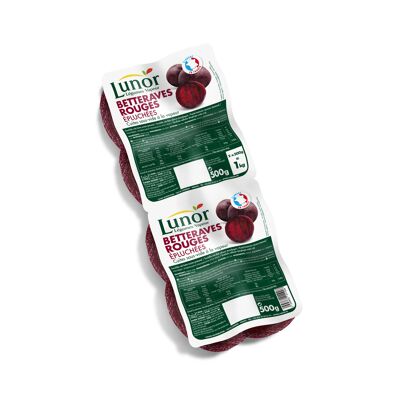 Betteraves entieres lunor 2x500 g (Lunor)