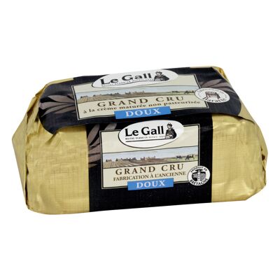 Beurre baratte grand cru doux moulé 250 g (Le Gall)