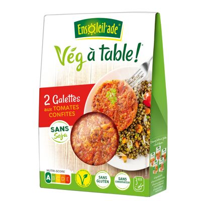 Galettes aux tomates confites 150gx6 (Ensoleil'ade)