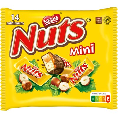 Nuts mini barre chocolatée sachet 332g (Nestle)