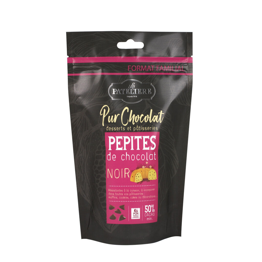 La Pateliere / Chocolats / Pépites De Chocolat Noir 50% / 380 G (La ...