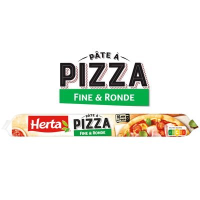 Herta pâte à pizza fine et ronde 265g (Herta)