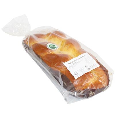 Brioche tressee boulangere 700g pur beurre (Sans marque)