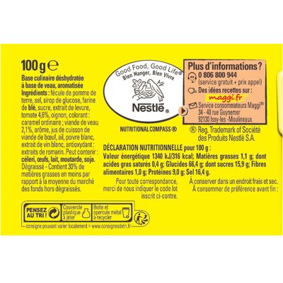 Maggi fond de veau dégraissé boîte 100g (Maggi)