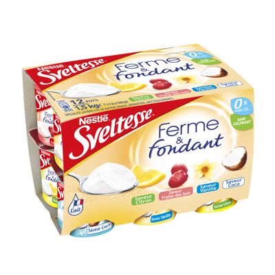 Sveltesse ferme et fondant panache 12 x 125g (Sveltesse)