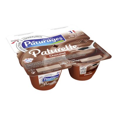 Cd pat chocolat 115gx4 has - cart 6 (Paturages)