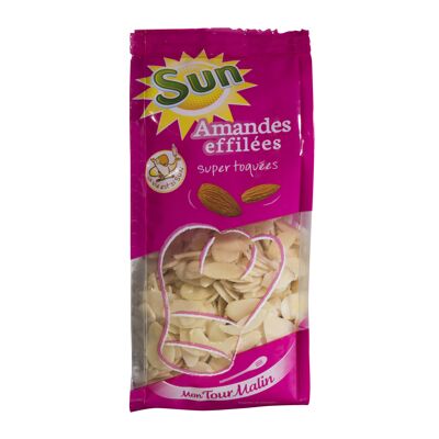Amande effilee sachet 125g sun (Sun Fruits Secs)