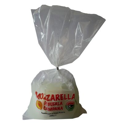 Mozzarella di bufala campana aop bonbon 200 g (Sans marque)