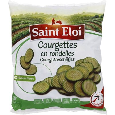 Courgettes en rondelles (Saint Eloi)