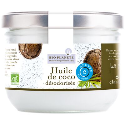Huile de coco désodorisée 400ml (Bio Planète)