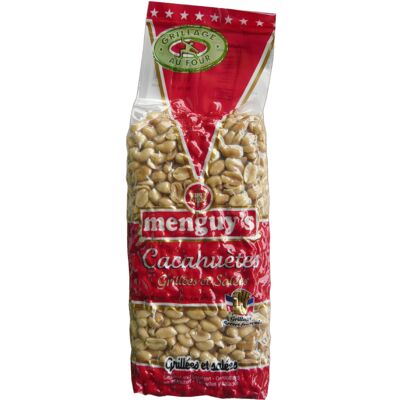 Cacahuètes grillées salées 650 g (Menguy's)