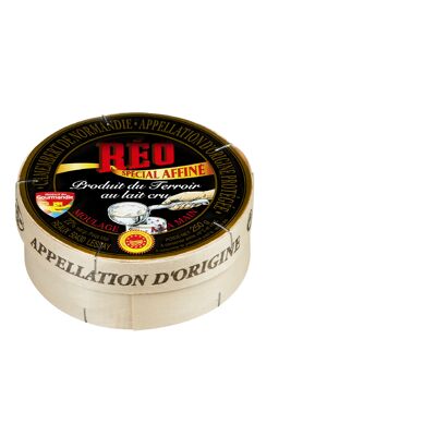 Camembert reo noir aop au lait cru (Réo)