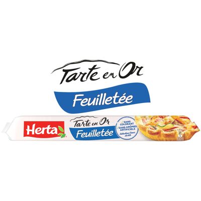 Herta tarte en or pâte feuilletée leader price 235g (Herta)