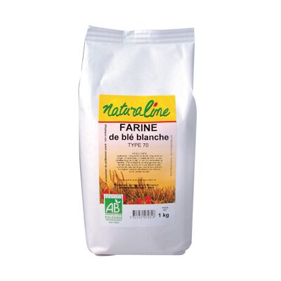 Farine de blé blanche type 70 bio 1 kg (Naturaline)