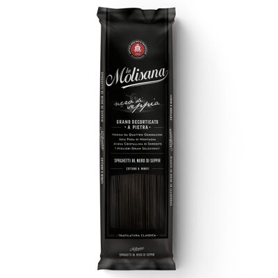 Spaghetti à l'encre de seiche 500g (La Molisana)