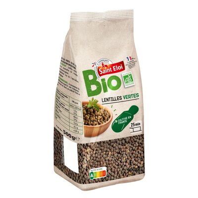 Lentilles vertes bio (Saint Eloi)