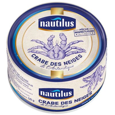 Crabe des neiges antarctique nautilus - 120g x 12 (Nautilus)
