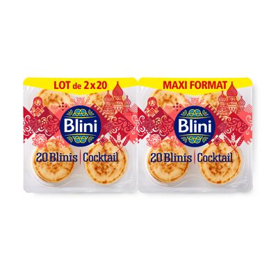 Lot 2blinis cock20 maxf x12blimaxi format (Blini)