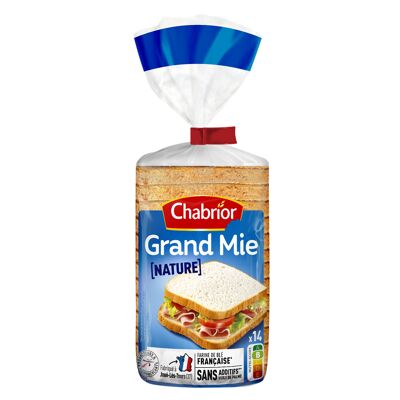 Chabrior grand mie nat 550g (Chabrior)