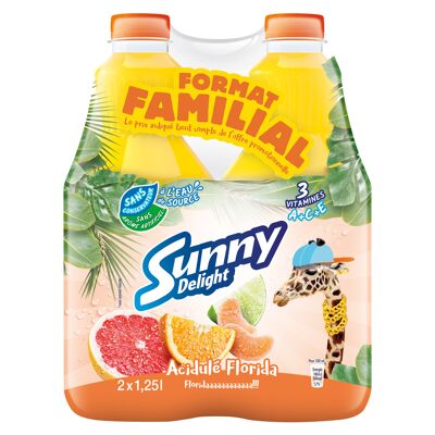 Sunny-d acidule florida. 1.25l / sunny-d acidule (orange) / pet - 1.25l x 1 (Sunny Delight)