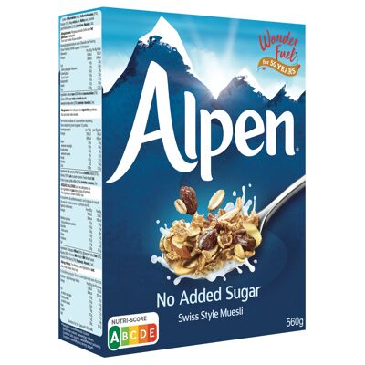 Céréales muesli alpen sans sucre ajouté (Alpen Weetabix)