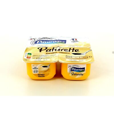 Cd pat vanille 115gx4 has - cart 6 (Paturages)