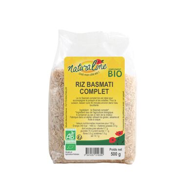 Riz basmati long complet 500 g - bio (Naturaline)