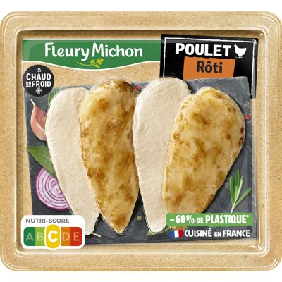 4 tr. poulet cuisiné rôti (Fleury Michon)
