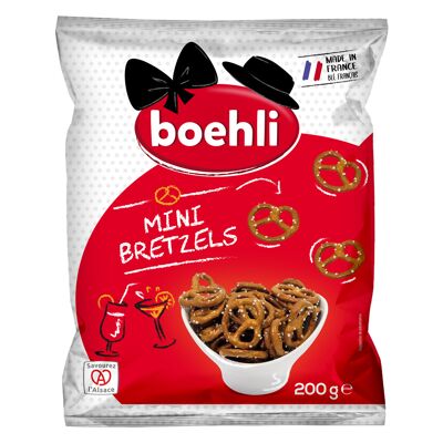 Sachet 200g mini bretzels boehli (Boehli)